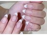 フレンチネイル ¥8000