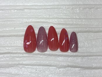 桜ネイル【シンプル】