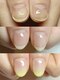 マニエネイル(mani e nail)の写真/【見せたくなる艶爪へ☆美しい健康的な美爪へ】ジェル/カラーをしながら育成も!深爪でも美しいネイルを実現