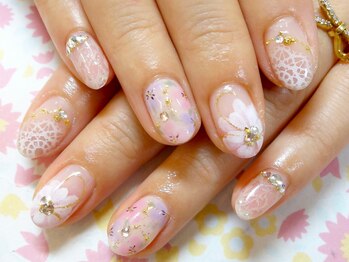 ネイルサロン ラグジェ(Nailsalon LUXE)/定額☆ゴージャス