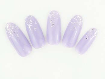 ネイルサロンディーバ 石橋店(Diva)/ 先端ラメグラ￥5,940