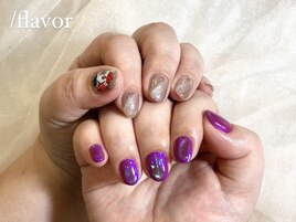 うるうる×マグネットネイル