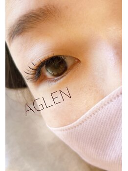 アグレン(AGLEN)/カールをつけてパッチリ