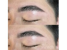 スイッチプラス(switch+)/-男性眉毛スタイリング-