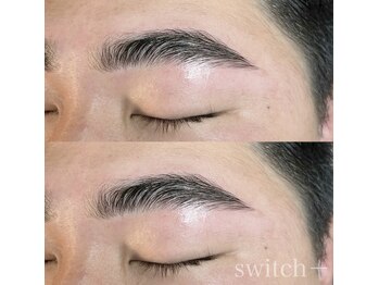 スイッチプラス(switch+)/-男性眉毛スタイリング-