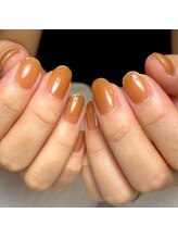 サンマルイチ(301)/自爪育成／血色カラー／アート