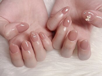 ココネル 本八幡店(coconail)/ちゅるんワンカラー ￥4180