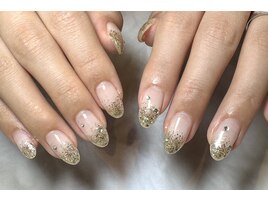 ラメグラデーション