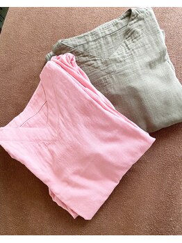 サロン零(Rei)/着心地の良い素材です