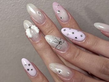 ダークハニー 原宿店(Dark Honey)/オーロラ/リボン/付け放題