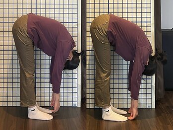 がじゅまる整体院 土浦店/姿勢ビフォーアフター