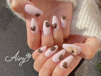 アイビー(Aivy)の写真/冬のトレンドアートならお任せ♪豊富なカラー・サンプルから選べる定額コースや持込アートにも柔軟に対応◎