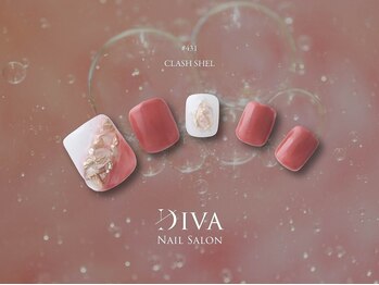 ネイルサロンディーバ 豊中店(Diva)/フットデザインセレクト
