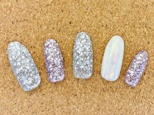 ネイルエイム(Nail eim)/シンプル★ニュアンス★ラメ