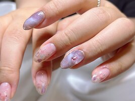 夏シェルネイル