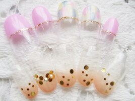 ジェル幅広選べるアート¥7040～