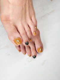 フット☆秋ネイル