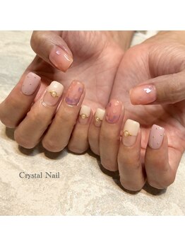 バレンタインネイル