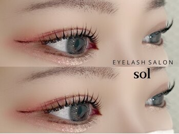 ソル(Sol)の写真/【新規オフ/自店オフ無料】全メニューコーティング付きで仕上がり+持ちがいい♪デザイン多数取り揃え◎