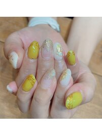 イエロー　シェル　オーロラ