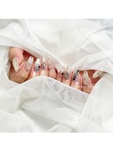 アン ジョーヌドラゴ/【自爪ネイル】オーロラネイル