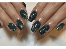 ワイグロウ(yglow.)/【フルアート】ツイードネイル