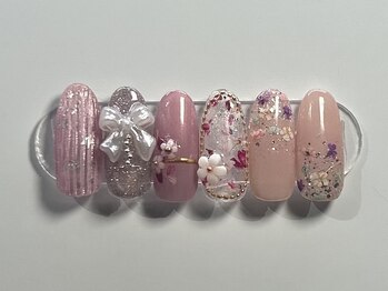 ジョアネイル(JOA Nail)/リボン/フラワー/春/アート