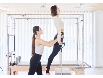 ラ ピラティス 町田店(La pilates)の写真/《健康的にメリハリボディを作りたい女性必見》1to1のパーソナルレッスン◇1人1人に合ったメニュ-をご提案*