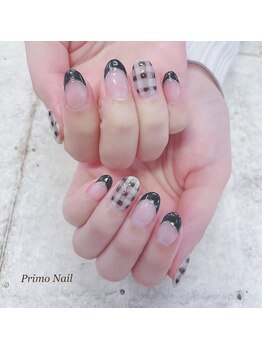 プリモネイル(PrimoNail)/ギンガムチェック