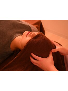 ヘッドスパで癒されたい