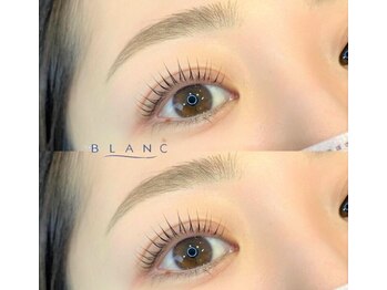アイラッシュサロン ブラン トツカーナモール店(Eyelash Salon Blanc)の写真/【戸塚駅/プロのアイブロウケアで自己処理卒業!】美眉スタイリング+まつげパーマ/パリジェンヌSET10500円◎