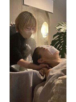 ルポ(repos)の写真/美容師免許を持つ経験豊富オーナーが提供する、思わず眠ってしまう癒しヘッドスパで極上の休息を♪