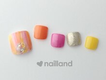 ネイルランド 深谷店/フットデザインコース
