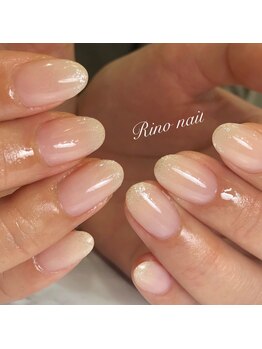 リノ ネイル(Rino nail)/ナチュラルエアグラデーション