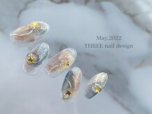スリー(THREE)/May.2022/nail design