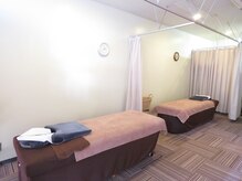 癒空間の雰囲気（アロマの香りで癒される店内♪アロママッサージ/足ツボ）