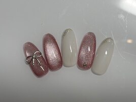 ちゅるんシンプルネイル