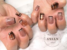 ネイルサロンアジアン 池袋店の雰囲気（ハンドとフット同じ価格♪同時に施術ができるので時間短縮も☆）