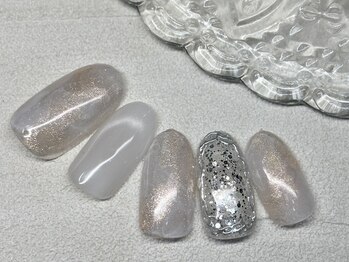 ネイルアンドアイ アミューズ/4月キャンペーンネイル