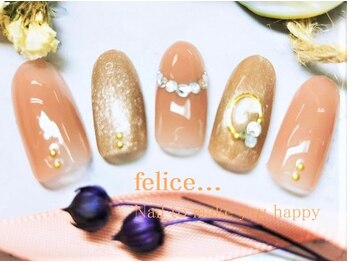 フェリーチェ 川間店(felice)/【定額ネイル】7750