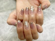 エーネイルルーム(A.Nail.room)/箔フレンチ