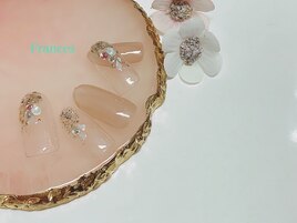 新作　ラメ散らし×シェル