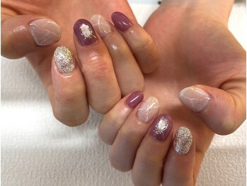 ビューティーフェイス 4条(B''eauty-Face)/ニュアンス大理石デザイン