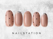 ネイルステーション 松坂屋名古屋店(NAIL STATION)/シンプルネイル／パラジェル