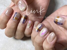 チェックネイル