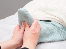 あーる(R)の雰囲気（深眠フットセラピーは靴下のままで優しくほぐします○）