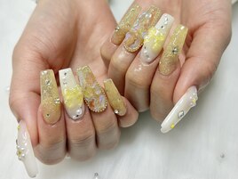 スカルプ/長さ出し/ロングネイル