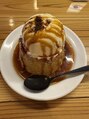 ハリナチュレ 福岡博多&nbsp;カフェ巡りも好きです！このアイスとプリンの組み合わせは最高！