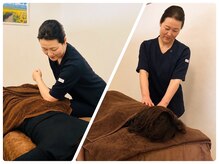 健美整体院の雰囲気（しっかり筋肉を緩め、歪みを整え不調改善！）