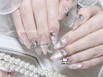 リンドネイル バイ モカ アンド ララ(Lind nail by moca and LaLa)/【mizuki】ワンホンネイル